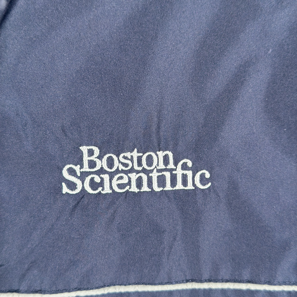 Boston Scientific Jacket Adult MEDIUM Blue Gray Reebok Colorblock Windbreaker - Picture 4 of 10